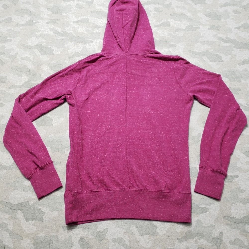 Nike Sweatshirt Womens Medium Purple Pullover Hooded Gym Fitness - Picture 7 of 10